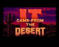 Screenshot for Amiga ROM itcamefromthedesert21.JPG