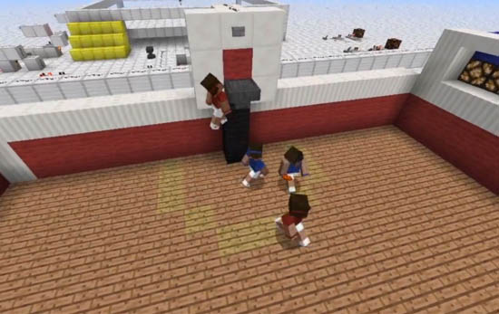 Minecraft - Jogo de Basquetebol