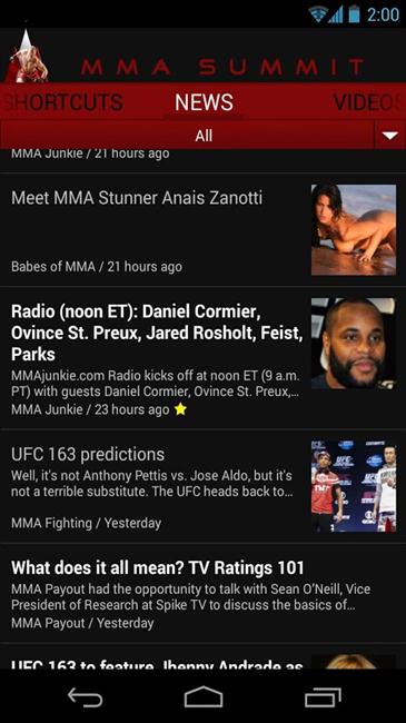MMA Summit: UFC e MMA Notícias e Videos