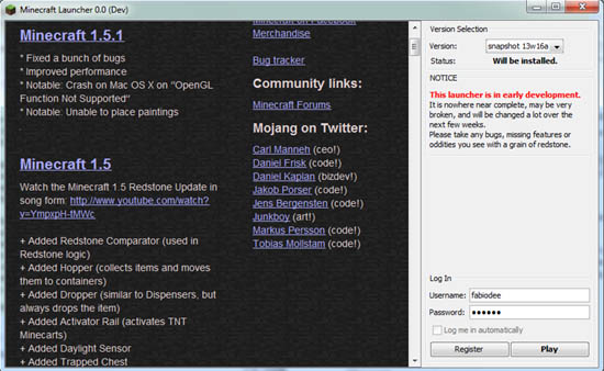 get new minecraft launcher for mac