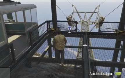 GTA V - Pulando de Para Quedas 