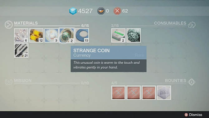 fastest way to get strange coins destiny