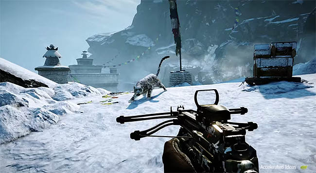 far cry 4 snow leopard location