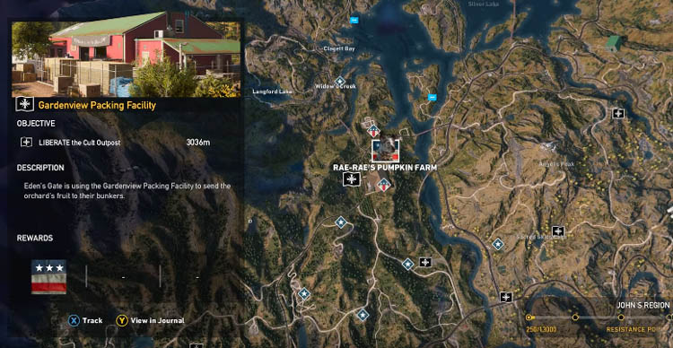 far cry 5 open world map Far Cry 5 All Outpost Map Locations For John Jacob And Faith far cry 5 open world map