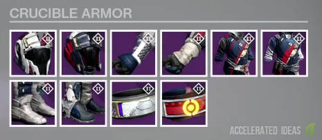 Crucible House of Wolves gear