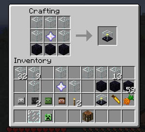 Minecraft Crafting Block