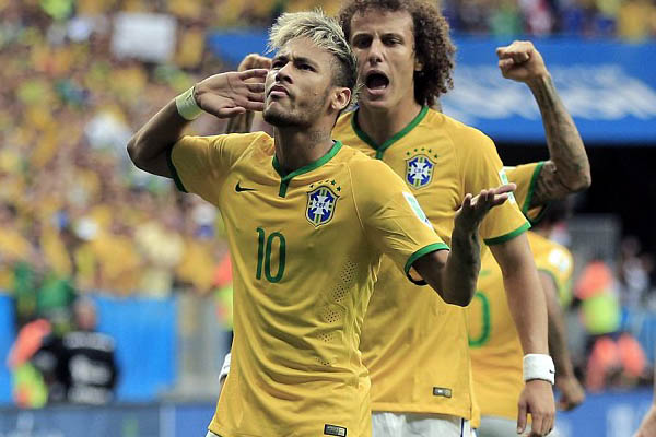 Brasil x Colômbia - Neymar