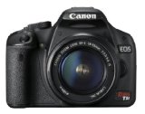 Canon EOS Rebel T1i 15,1 MP CMOS câmera digital SLR com LCD de 3 polegadas e EF-S 18-55mm f / 3,5-5,6 IS 
