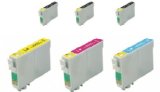 Take4Less 6-Pack (3B 3 C) Epson T044 Compativel com cartuchos de tinta T044120 T044220 T044320 T044420 para Epson Stylus C64 C66 CX4600 CX6400 CX6600 