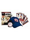 O Director's Cut Natural DVD com Baseball Cap Replica Roy Hobbs Basebol e 5 Nova York Knights Baseball Cards 